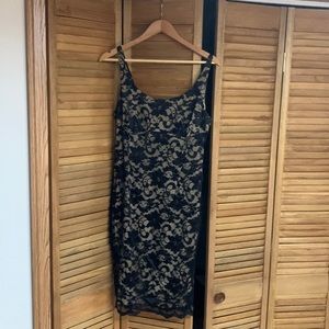 Women’s dress size 12, Black and tan